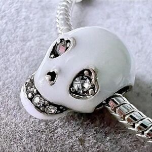 Glow in the Dark Skull‎ Charm fits PANDORA